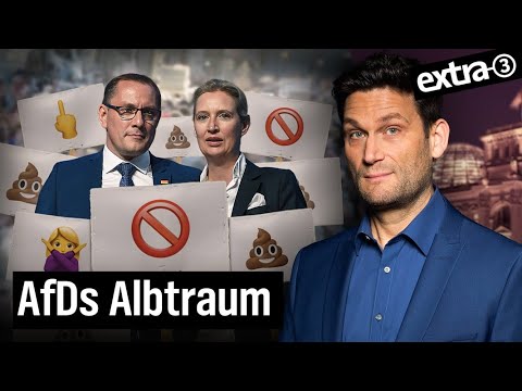 Das blaue Wundern: Demos gegen Rechts | extra 3 vom 08.02.2024  | NDR