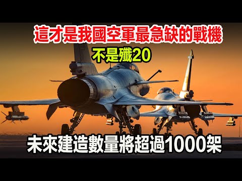 這才是我國空軍最急缺的戰機，不是殲20，未來建造數量將超過1000架