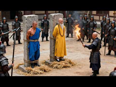 The bully burned the old monk to death, and the Shaolin monks were furious and wanted revenge!