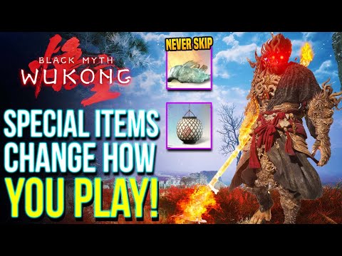 Black Myth Wukong - These SPECIAL ITEMS Provide Game Changing Powers & Tips To Make Them Way Better!