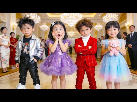 Quadruplets genius babies appear on stage for mom — cold CEO shocked: mini version of me?
