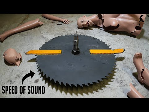 I Made My Giant Beyblade Way Too Powerful!