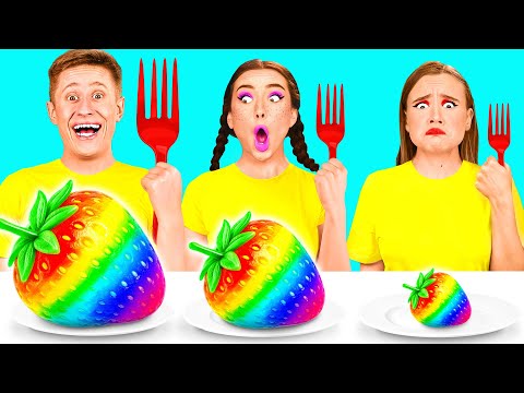 Thử thách Tấm Lớn, Vừa Và Nhỏ | Thủ Thuật Nhà Bếp Tuyệt