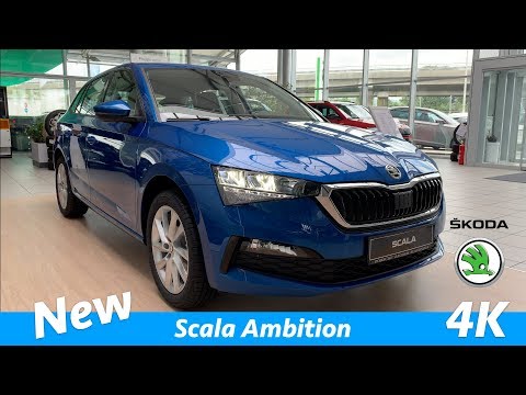 Škoda Scala 2019 Ambition - FIRST in-depth review in 4K | Interior - Exterior (Base LED headlights)