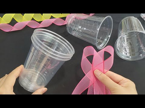 I make MANY and SELL them all! Genius Recycle Idea with Used plastic cup - Amazing tips and tricks