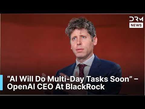 “Flood The World With Intelligence” – Sam Altman On AI | DRM News | AI1F