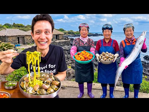 Korea’s Seafood Aunty’s!! Spoiled With Korean Food!!