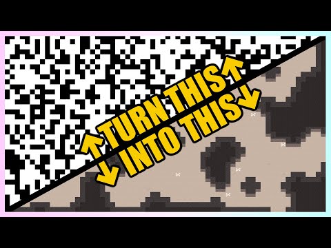 Caves Generation that ANYONE can do! (Cellular automata caves in P5js)