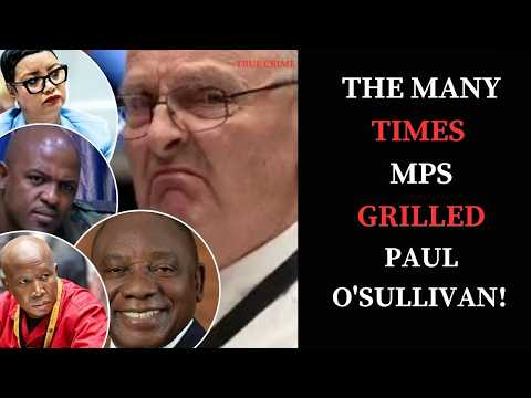 R100 000 Payments, He Trained President Cyril Ramaphosa and Many Paul O’Sullivan Parliament Shockers