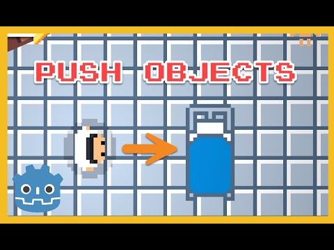 How to make your player push objects in Godot in 2 minutes