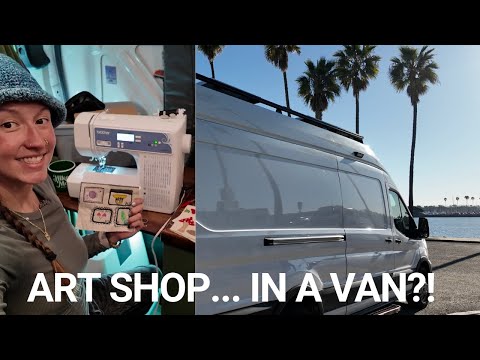 Turning My Van Into a Rolling Art Studio