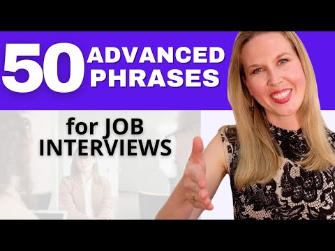 50+ Phrases For Job Interviews in English