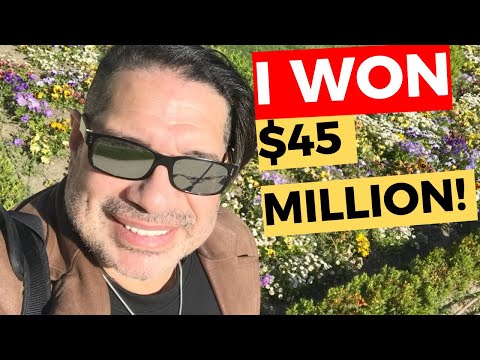 I Won A $45 MILLION LOTTERY! Interview with John Falcon ***Must Watch***