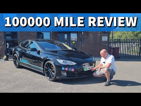 Our Tesla Model S85 after 8 years and 100,000 miles review. Running costs, problems and maintenance…