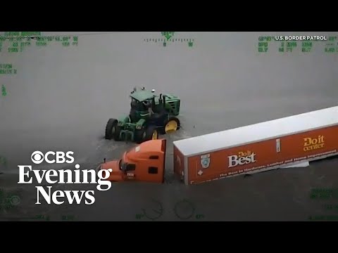 Parts of western U.S. contend with heavy rain, snow