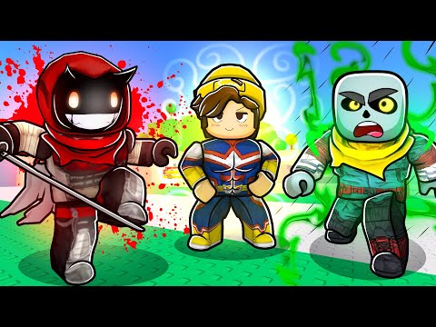 We Became the STRONGEST HEROS in ROBLOX Heroes Battlegrounds...