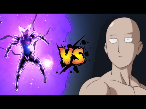 SAITAMA VS GAROU COSMIC ENGLISH DUBBING & GOKU VS VEGETA  | One Punch Man & DBZ  FAN ANIMATION