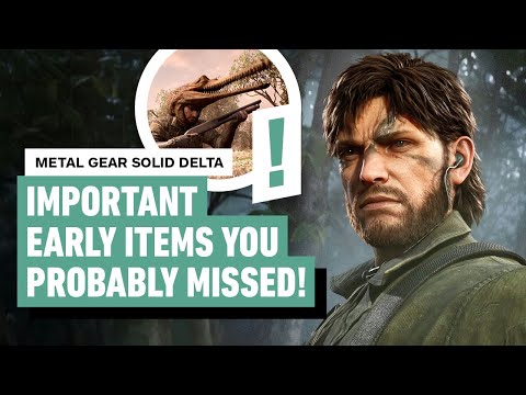 Metal Gear Solid Delta: Essential Gear You SHOULDN’T Miss Early On!