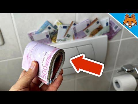 13 Möglichkeiten Geld zu verstecken damit es NIEMAND findet🤯(GENIAL)💥