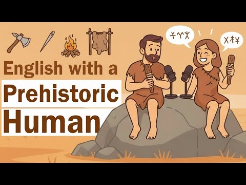 Daily English Lessons Through Fun Conversations | Life in the Stone Age !🍗🔥