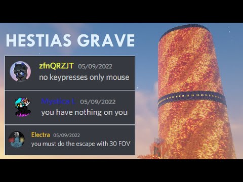 Escaping Hestias Grave With No Keyboard Or Items | "Escaping Is Too Easy" Concept Test