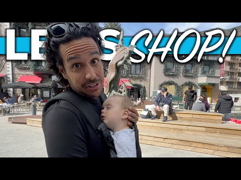 SHOPPING IN ANDORRA LA VELLA VLOG π¦π© #travelfamily