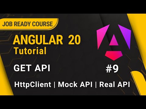 Angular 20 Tutorial for Beginners | GET API call integration in angular | #9