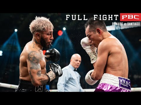 Donaire vs Santiago FULL FIGHT: July 29, 2023 | PBC on Showtime PPV