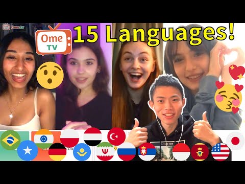 Omegle but Polyglot SHOCKS Girls by Speaking Their Languages! - AMAZING Reactions!