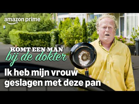 Vrouw met de koekenpan geslagen | Komt een man bij de dokter
