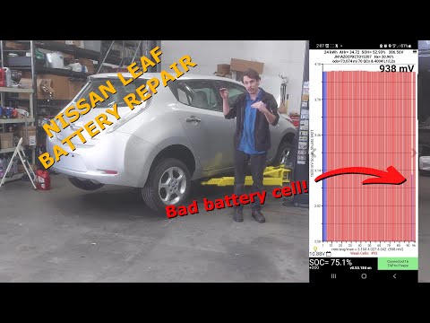 Nissan LEAF Battery Repair (PART 1)