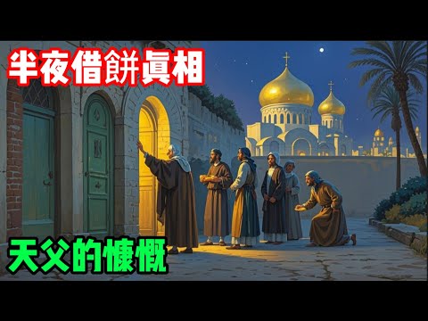 《路加福音》半夜敲門借餅的真相：你一直誤解了這個比喻！禱告不是纏磨上帝｜聖經解密 #路加福音 #聖經解讀 #禱告的秘密 #半夜借餅 #主禱文 #基督教信仰 #聖經比喻 #新約研究 #耶穌教導#信仰生活