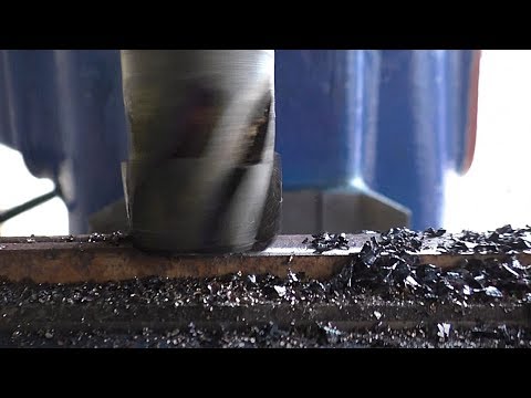 Фрезеровка рессор и отпуск в печи. Делаем параллельки