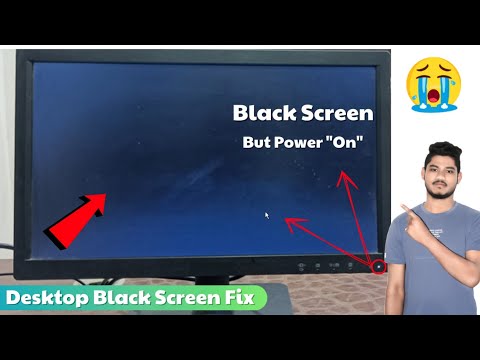 How To Fix "Desktop Black Screen" Problem 2023 | Computer Black Screen Windows 10/11