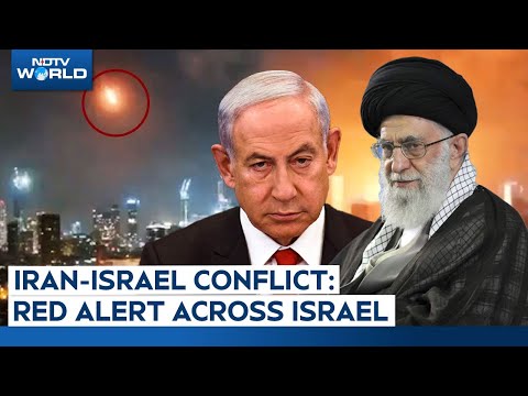 Israel Attack Iran | Israel-Iran Persist In Missile Exchanges As Sirens Sound In Jerusalem
