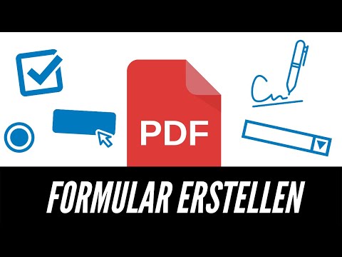 PDF Formular erstellen kostenlos (Tutorial) Interaktiv & Ausfüllbare Dokumente