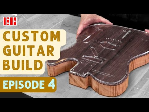 Cutting a tele build to its final shape