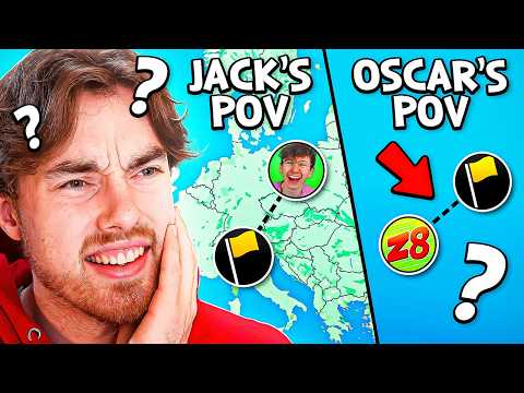 Can Oscar Beat Jack with a COMPLETELY Blank Map?