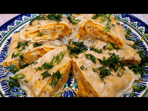 Khanum with pumpkin is incredibly tasty ... The whole family adores him !!!