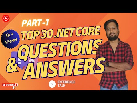 Top 30 .NET Core Interview Questions You MUST Know! - Part-1 in Hindi | Interview Questions  (2025)