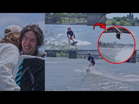 Wang Yibo Falls Repeatedly… Then Stuns Everyone With World-Class Wakeboarding Skills