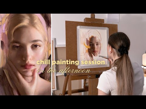 Painting a Portrait in Oil | ‘Aureoline’ ☀️ (painting tips)