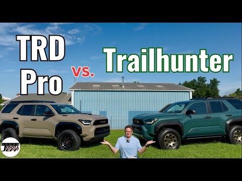 Battle: 2025 Toyota 4Runner TRD Pro vs Trailhunter! I compare & you decide!