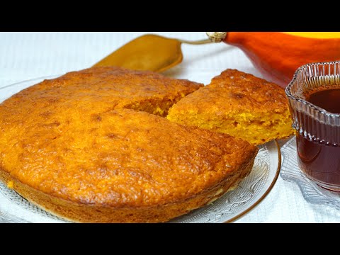 Pumpkin Pie That Melts in Your Mouth! 5 Minutes of Work! Quick, Easy, and Delicious!