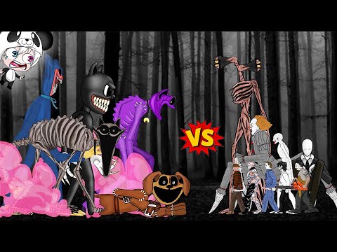 캣냅과 도그데이  vs 살인마 제프 제이슨 페니와이즈 의 숨막히는 대결!! 잔인함 주의 파피플레이타임3 애니메이션 상황극 [꿈토이 꿀잼 리액션]