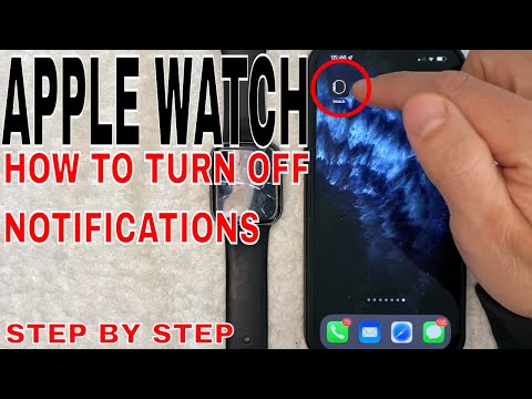 ✅  How To Turn Off Notifications On Apple Watch 🔴