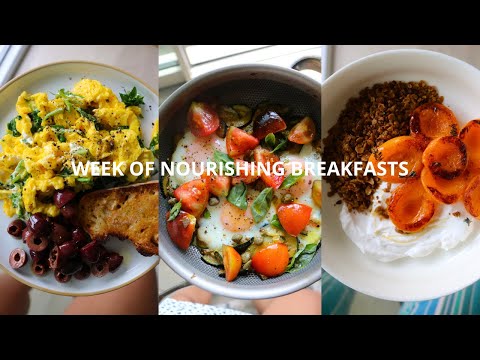 Week Of Nourishing Breakfasts