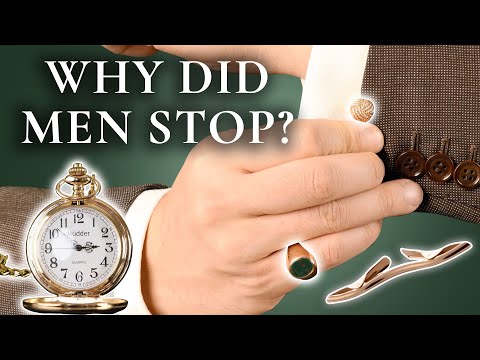 Why Did Men Stop Wearing Jewelry?
