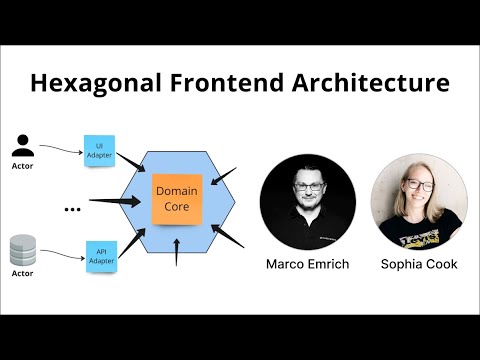 Hexagonal Frontend Architecture (Marco Emrich & Sophia Cook)