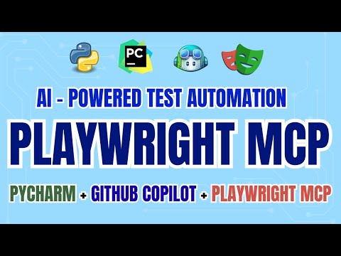 AI-Powered Test Automation with Playwright MCP, GitHub Copilot & PyCharm IDE (Playwright + Python)